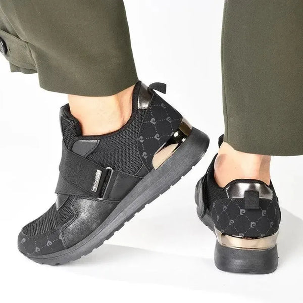 Pierre Cardin Melanie 2 Elasticated Sneaker - Black