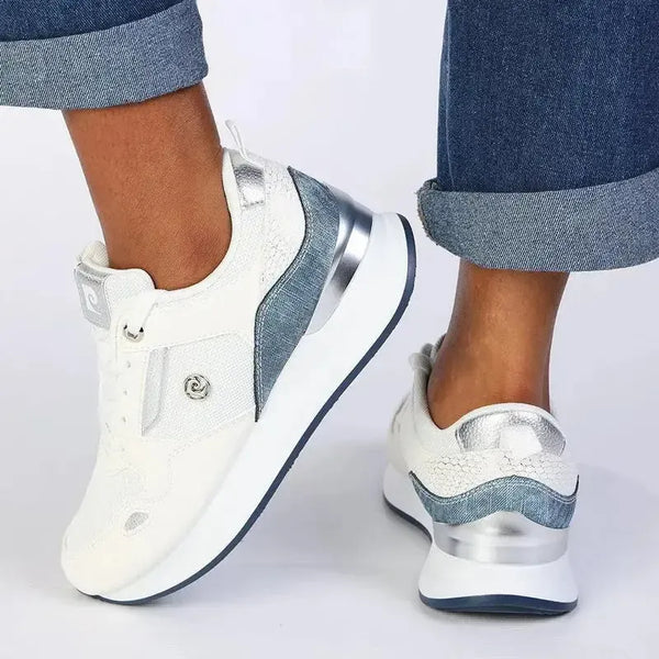 Pierre Cardin Melanie 3 Sneaker - White Blue