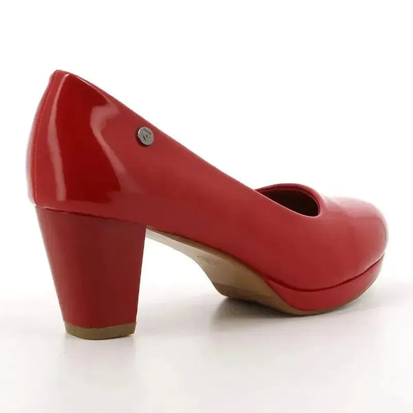 Pierre Cardin Milly Court Heel - Red