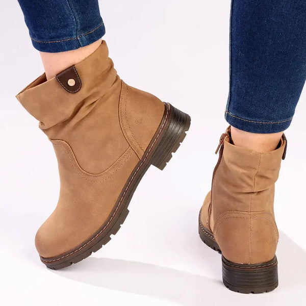 Pierre Cardin Mina Ankle Boot - Taupe