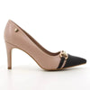 Pierre Cardin Monta SC Court Heels - Black/Mink