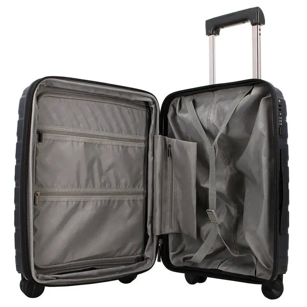 Pierre Cardin Monterrey Hard Case Luggage - Navy