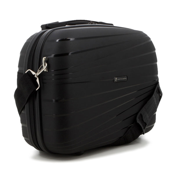 Pierre Cardin Montpellier Beauty Case - Black