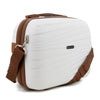 Pierre Cardin Montpellier Beauty Case - White Tan