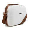 Pierre Cardin Montpellier Beauty Case - White Tan