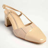 Pierre Cardin Neanda Slingback Heels - Nude