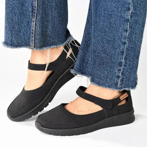 Pierre Cardin Nicolette 2 Slip On Flats - Black