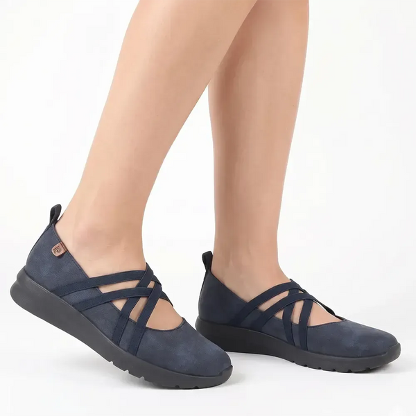 Pierre Cardin Nicolette 5 Slip On Flats - Navy