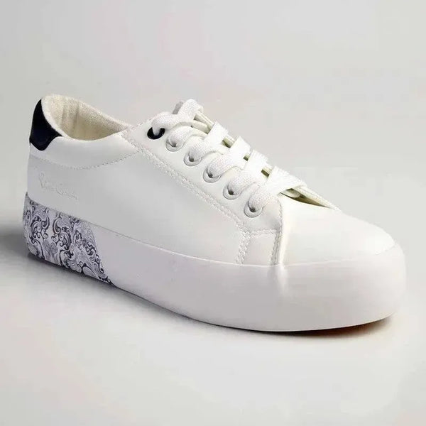 Pierre Cardin Paisley 2 Sneaker - White/Navy