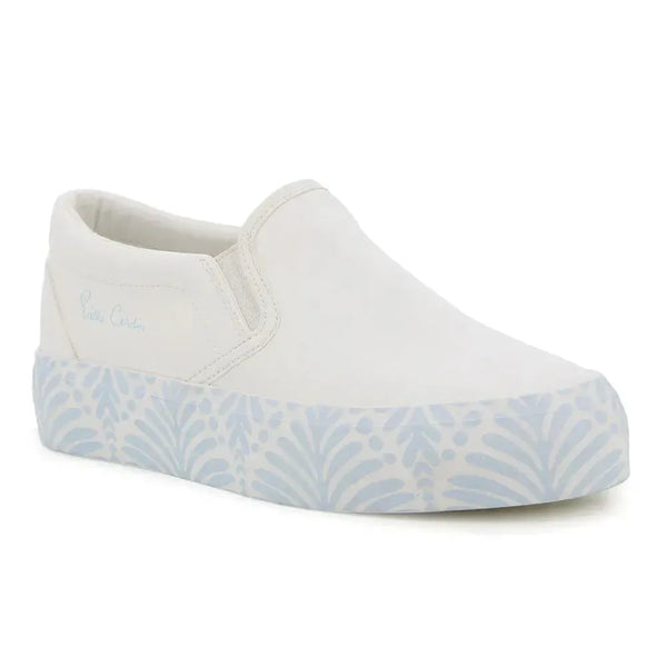 Pierre Cardin Palmer 4 Sneaker - White Blue