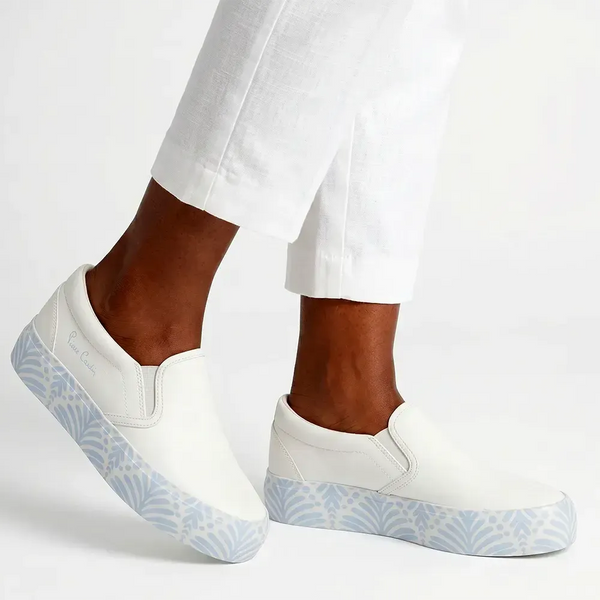 Pierre Cardin Palmer 4 Sneaker - White Blue