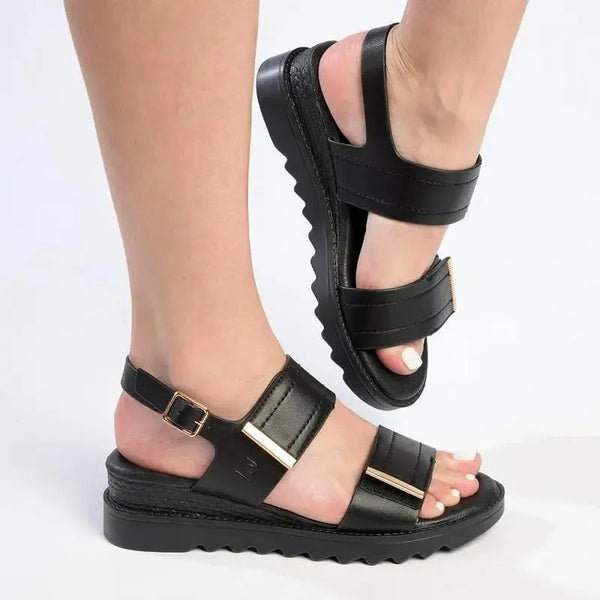 Pierre Cardin Pertel Sandals - Black
