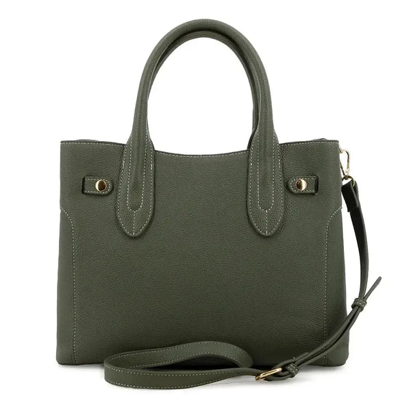 Pierre Cardin Phillipa Satchel Bag - Olive