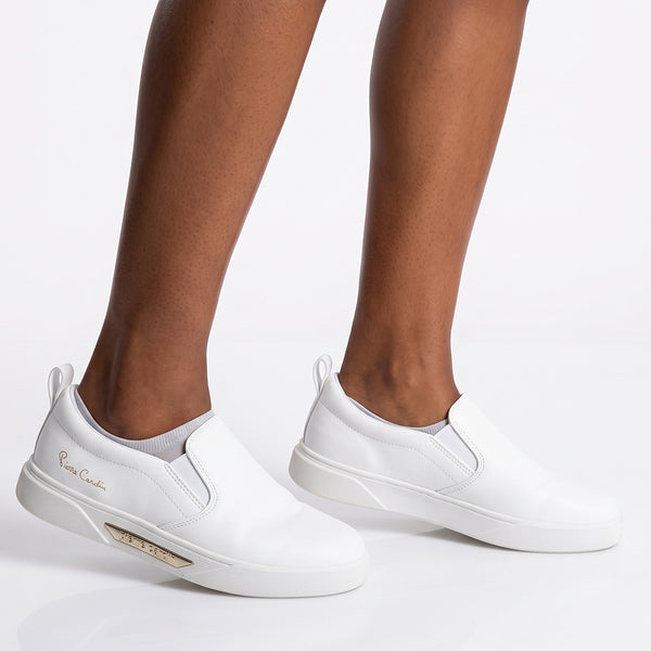 Pierre Cardin Pierce 6 Slip on- White