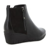 Pierre Cardin Polyana Wedge Ankle Bootie - Black