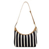 Pierre Cardin Rafiya Crossbody Bag - Navy/White