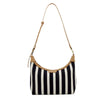 Pierre Cardin Rafiya Crossbody Bag - Navy/White