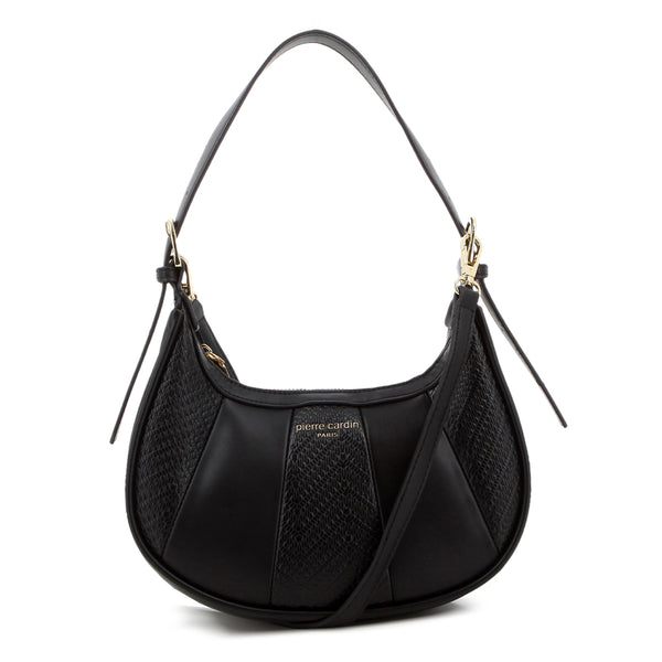 Pierre Cardin Renee Hobo Bag - Black
