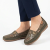 Pierre Cardin Riviera 15 Loafer - Olive Floral