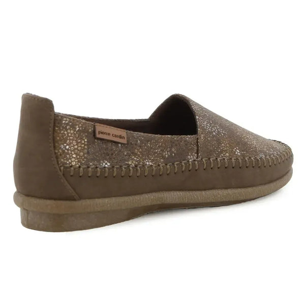 Pierre Cardin Riviera 18 Loafer - Brown Floral
