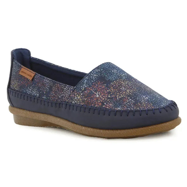 Pierre Cardin Riviera 18 Loafer - Navy Floral