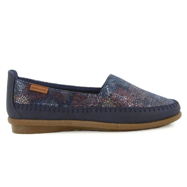 Pierre Cardin Riviera 18 Loafer - Navy Floral