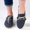 Pierre Cardin Riviera Flats - Navy
