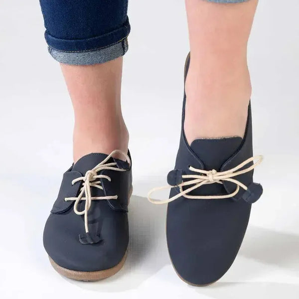 Pierre Cardin Riviera Flats - Navy