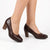 Pierre Cardin Round Toe Court - Brown