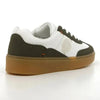 Pierre Cardin Rumba 6 Sneaker - White / Olive