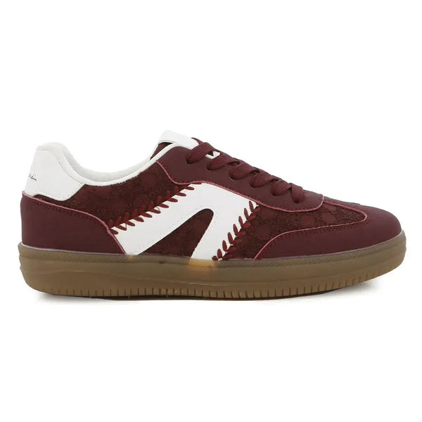 Pierre Cardin Rumba 8 Sneaker - Burgundy