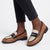 Pierre Cardin Saddle Loafer - Tan Multi