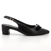 Pierre Cardin Sade Slingback Heels - Black-Pierre Cardin-Buy shoes online