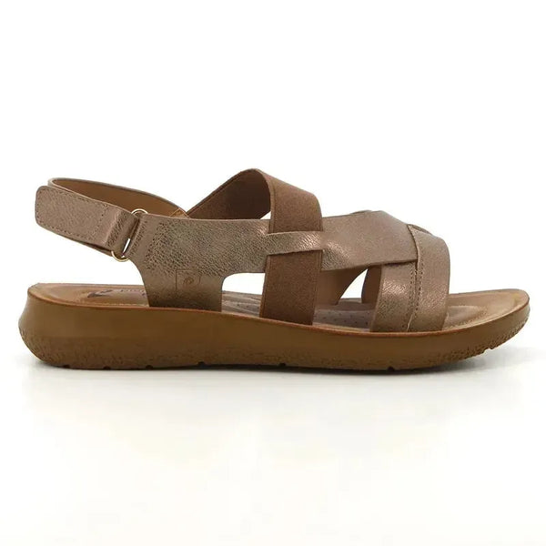 Pierre Cardin Satin 3 Sandals - Bronze