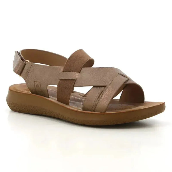 Pierre Cardin Satin 3 Sandals - Bronze