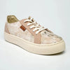 Pierre Cardin Scarlett Printed Sneaker - Beige