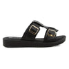 Pierre Cardin Senna Sandal - Black