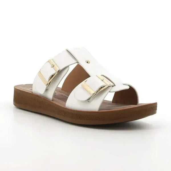 Pierre Cardin Senna Sandal - White