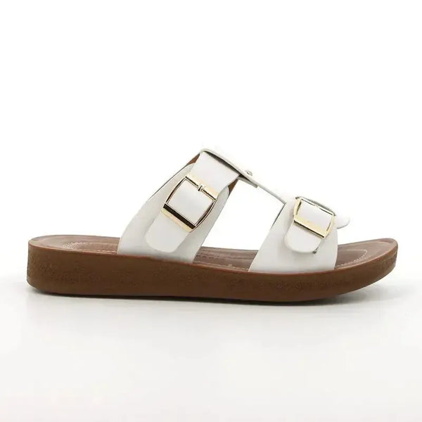 Pierre Cardin Senna Sandal - White