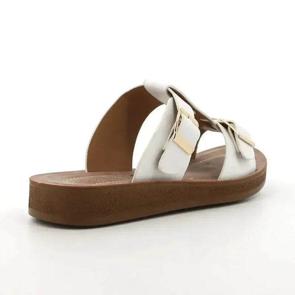 Pierre Cardin Senna Sandal - White