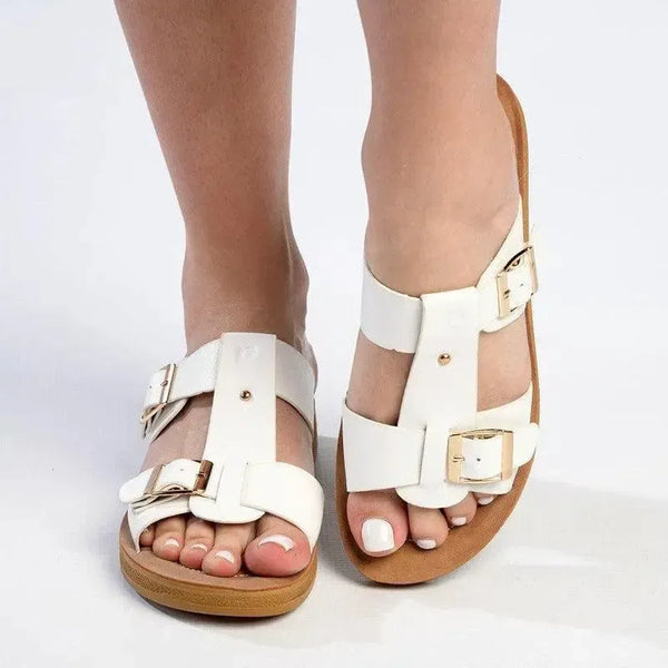 Pierre Cardin Senna Sandal - White