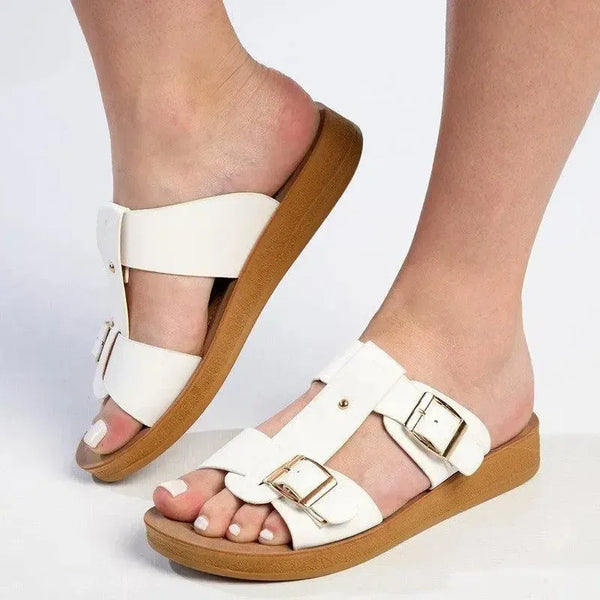 Pierre Cardin Senna Sandal - White