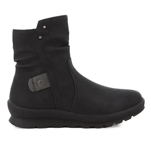 Pierre Cardin Seval Short Bootie - Black