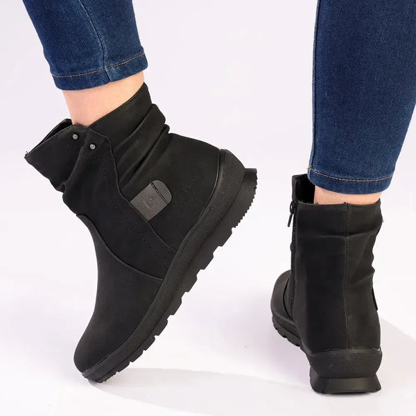 Pierre Cardin Seval Short Bootie - Black