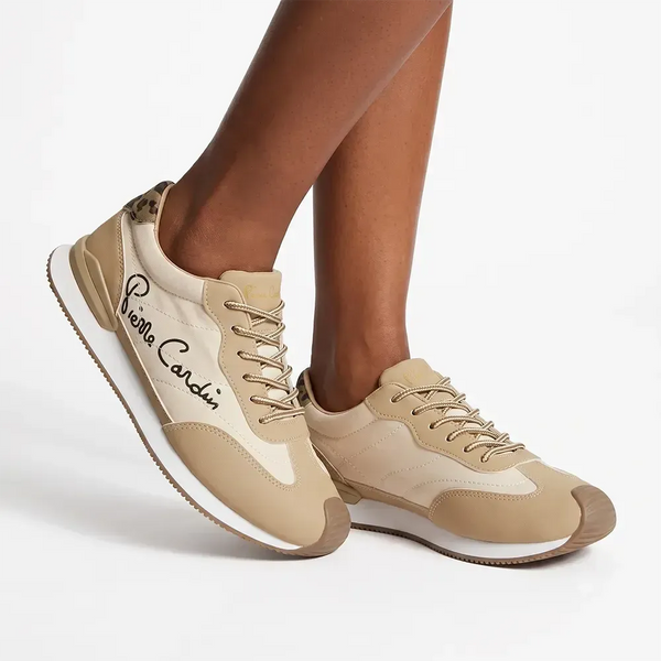 Pierre Cardin Signature Sneaker - Beige