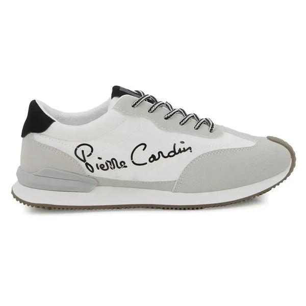 Pierre Cardin Signature Sneaker - White Grey