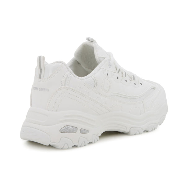 Pierre Cardin Sirene 1 Lace Up Sneaker- White/Grey