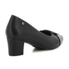 Pierre Cardin Square Patent Toepiece Court - Black