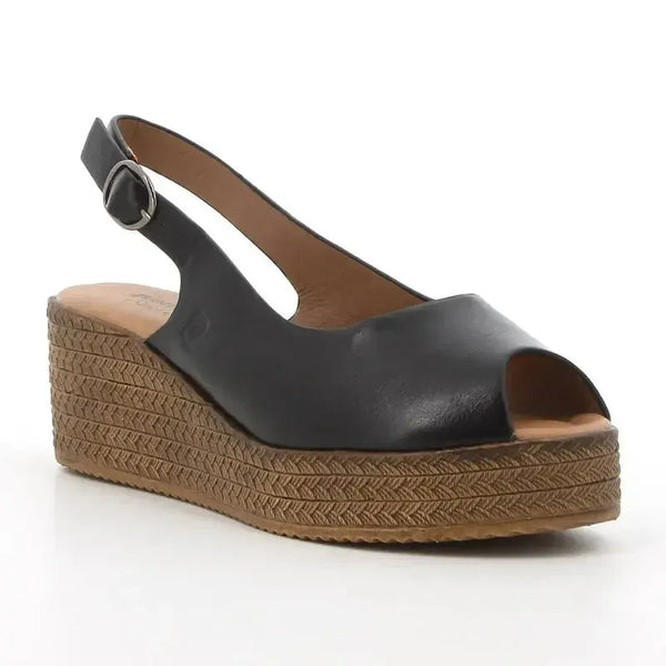 Pierre Cardin Tawn Wedge - Black