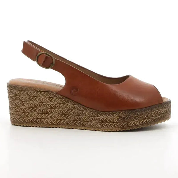 Pierre Cardin Tawn Wedge - Tan